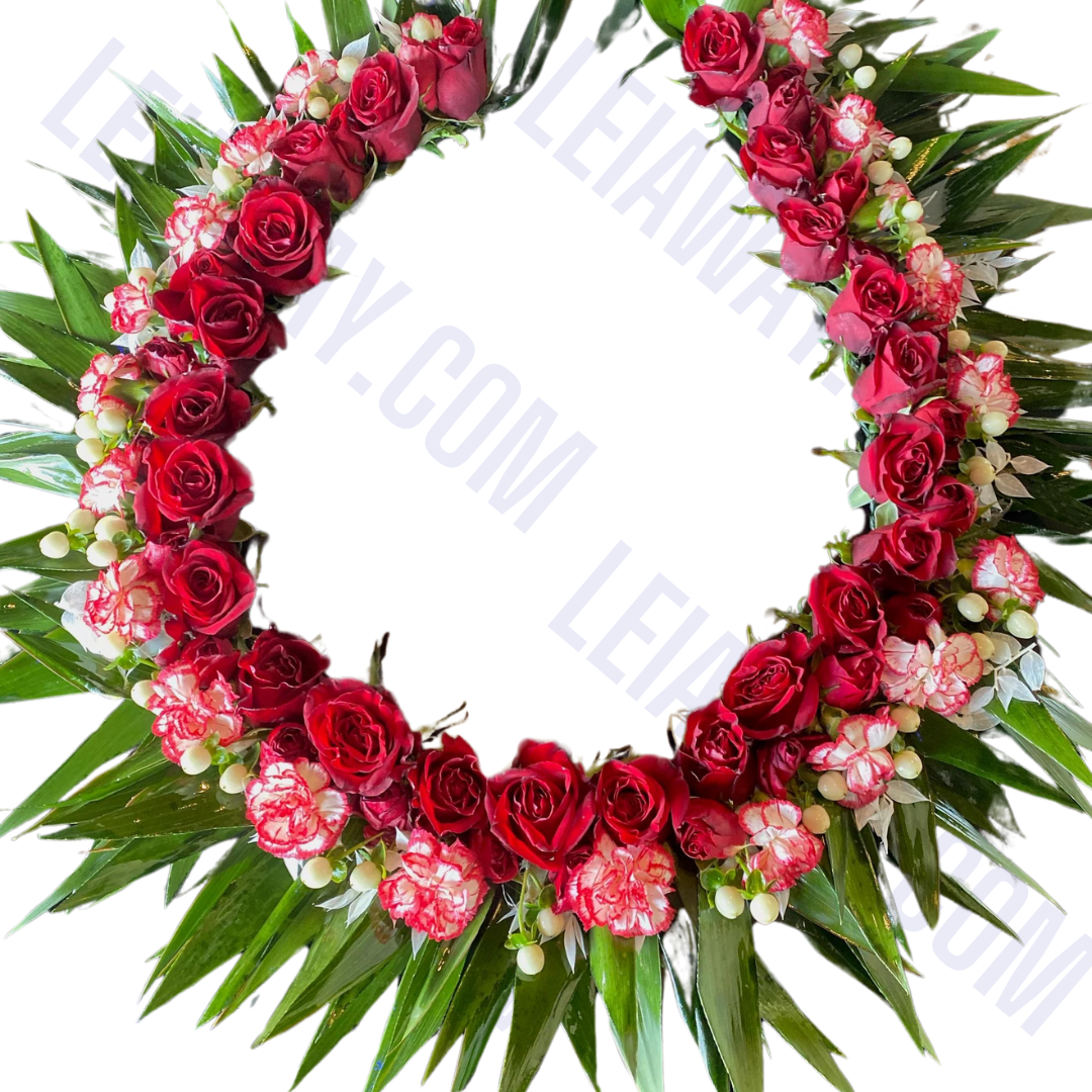Custom Tongan Kahoa Lei