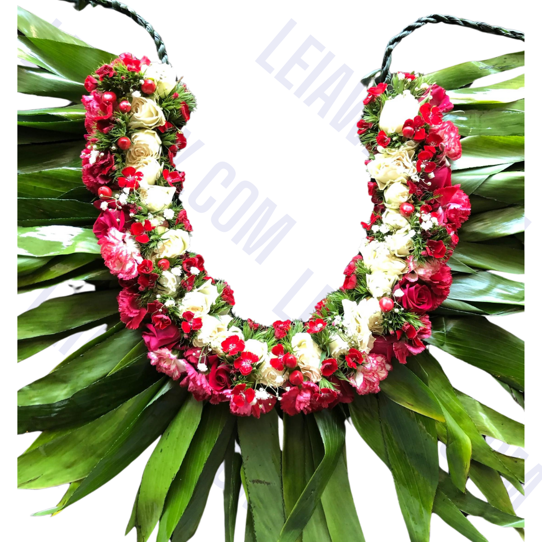 Custom Tongan Kahoa Lei
