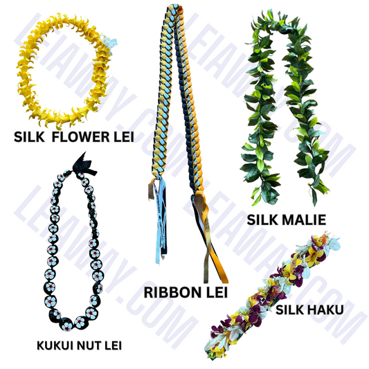 College Silk Package! (5 Leis) SAVE $20