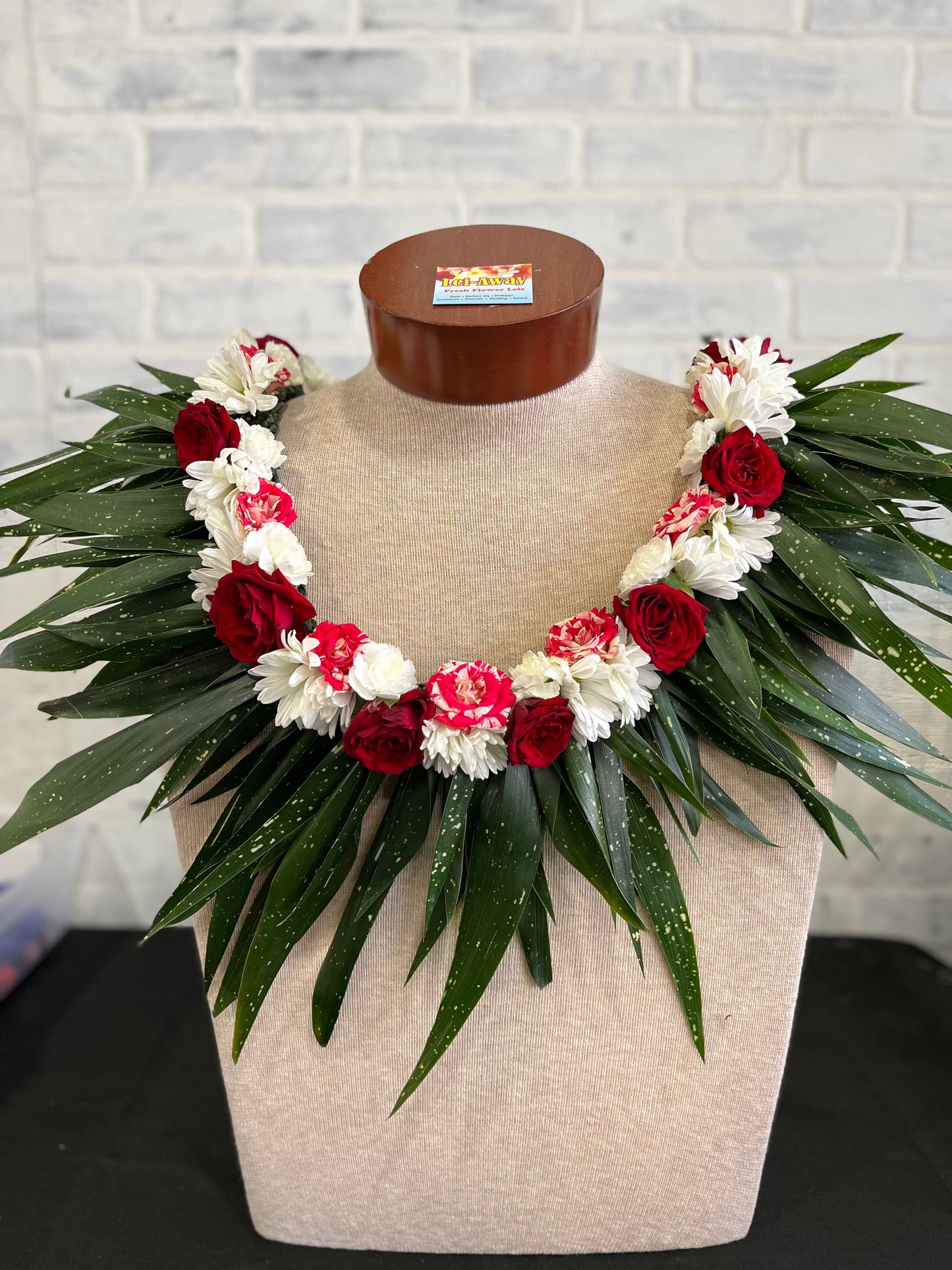 Custom Tongan Kahoa Lei