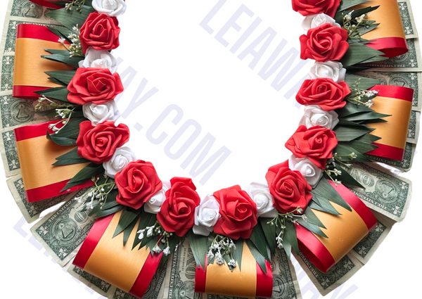 Beautiful Money Lei