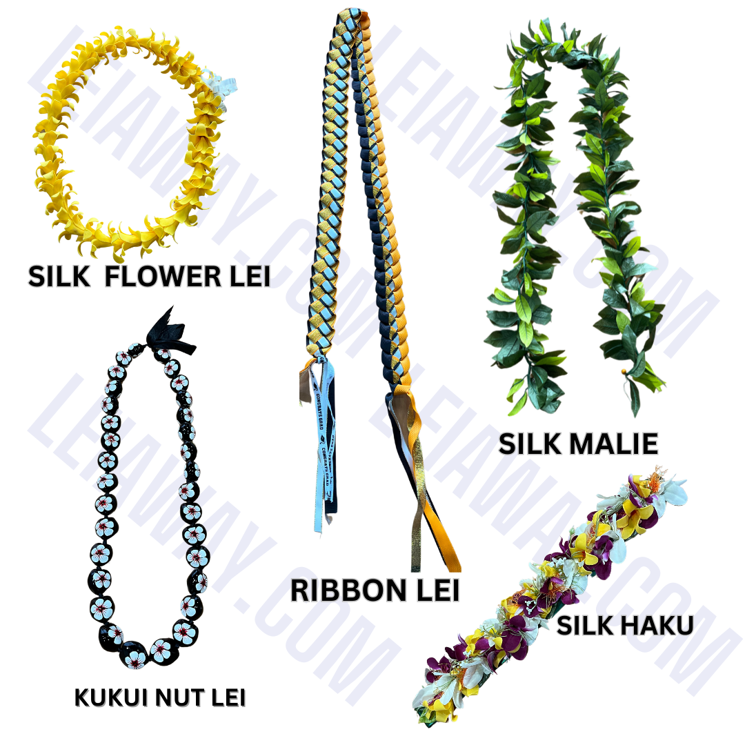 College Silk Package! (5 Leis) SAVE $20