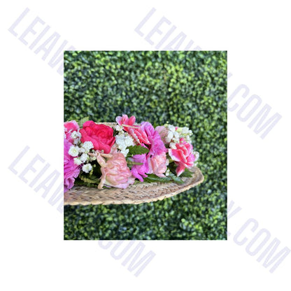 Custom Fresh Flower Lei Po'o or Haku Lei (Flower Crown)