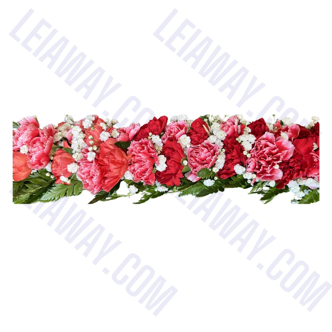 Custom Fresh Flower Lei Po'o or Haku Lei (Flower Crown)