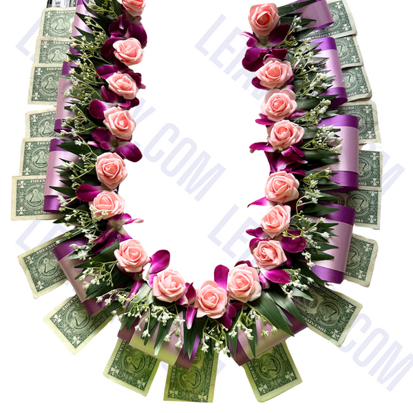 Beautiful Money Lei