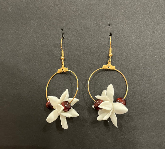 Pikake Flower Earrings