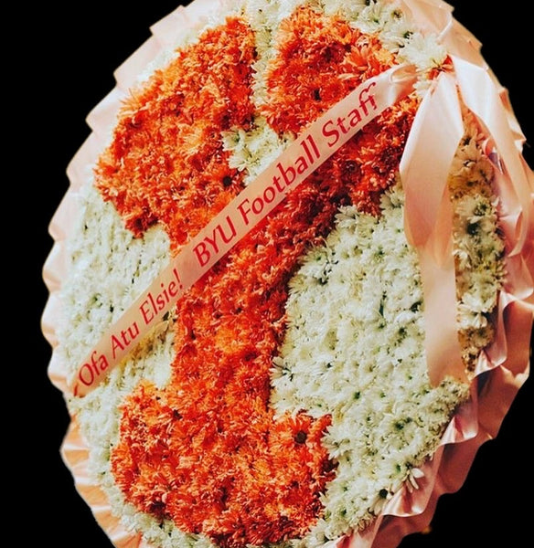 Custom Funeral Wreaths w/ Fresh Flowers