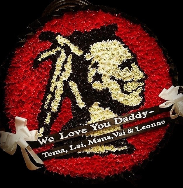 Custom Funeral Wreaths w/ Fresh Flowers