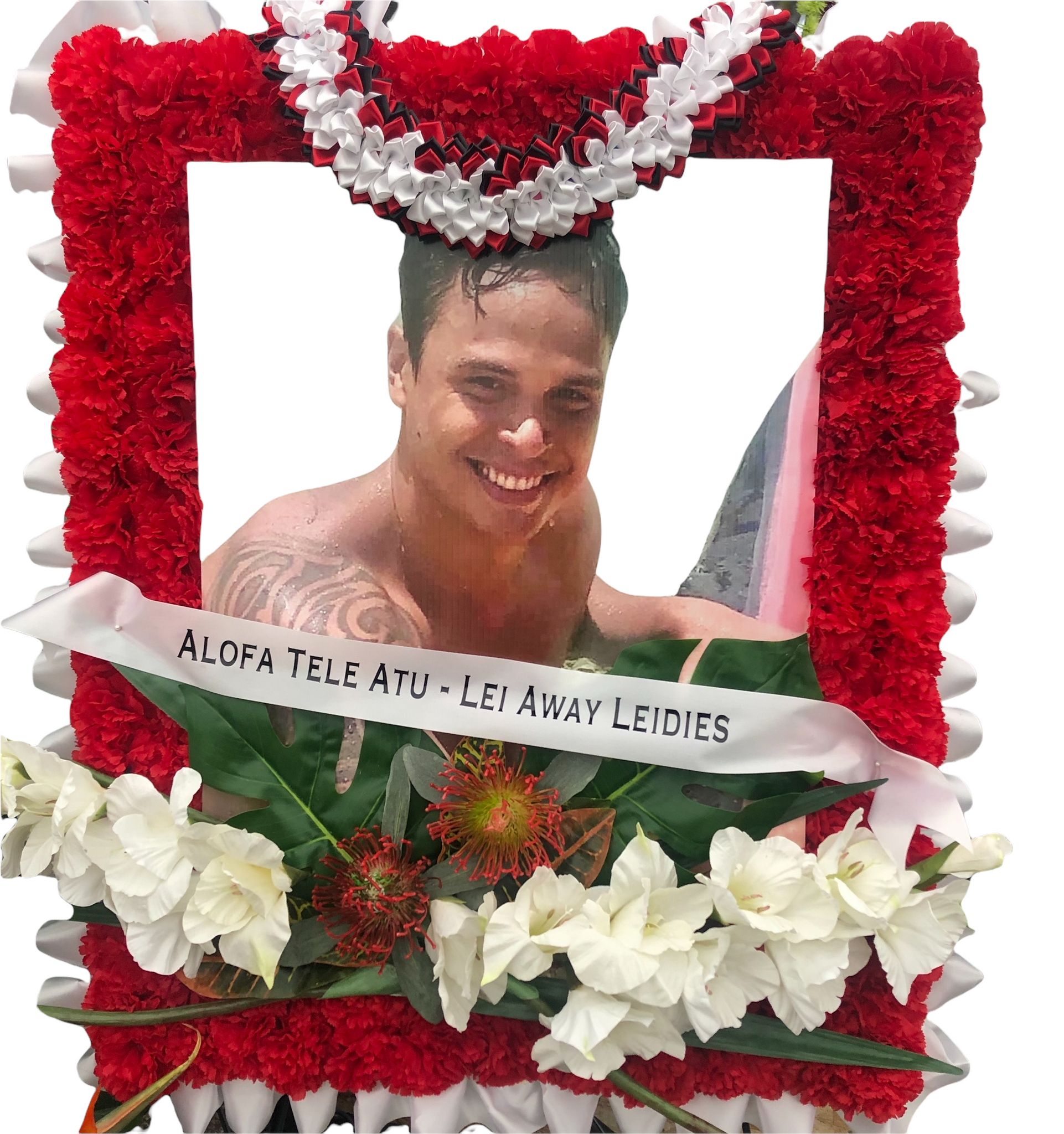 Custom Funeral Wreaths with Silk Flowers