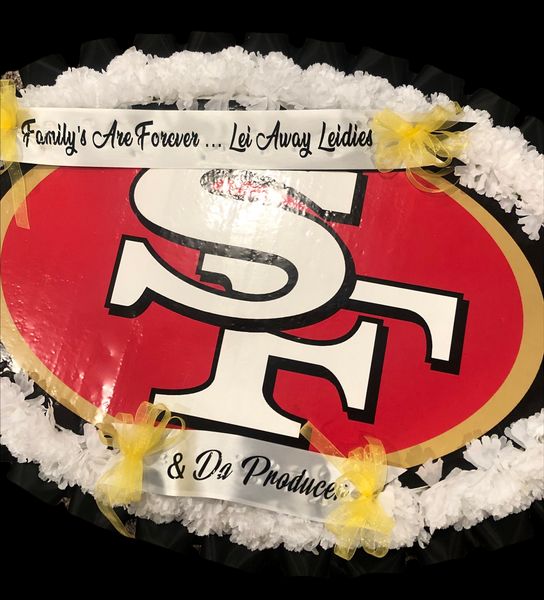 Custom Funeral Wreaths with Silk Flowers